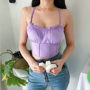 brand new corset tank top